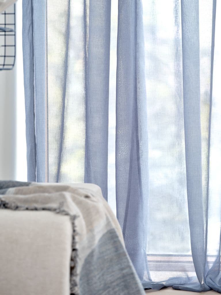 Cortinado GOLTA 1x140x245 azul acinzentado