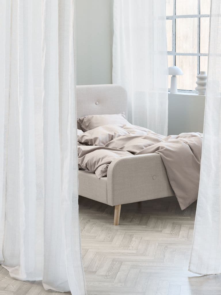 Cortinado NELAUG 1x140x300 listas branco