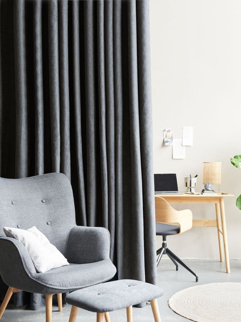 Cortinado ANTEN 1x140x300 cinzento