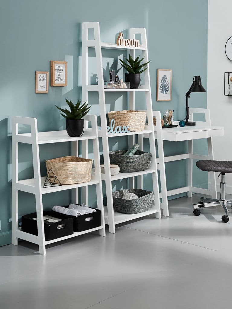 Estante HERNING 3 prateleiras branco
