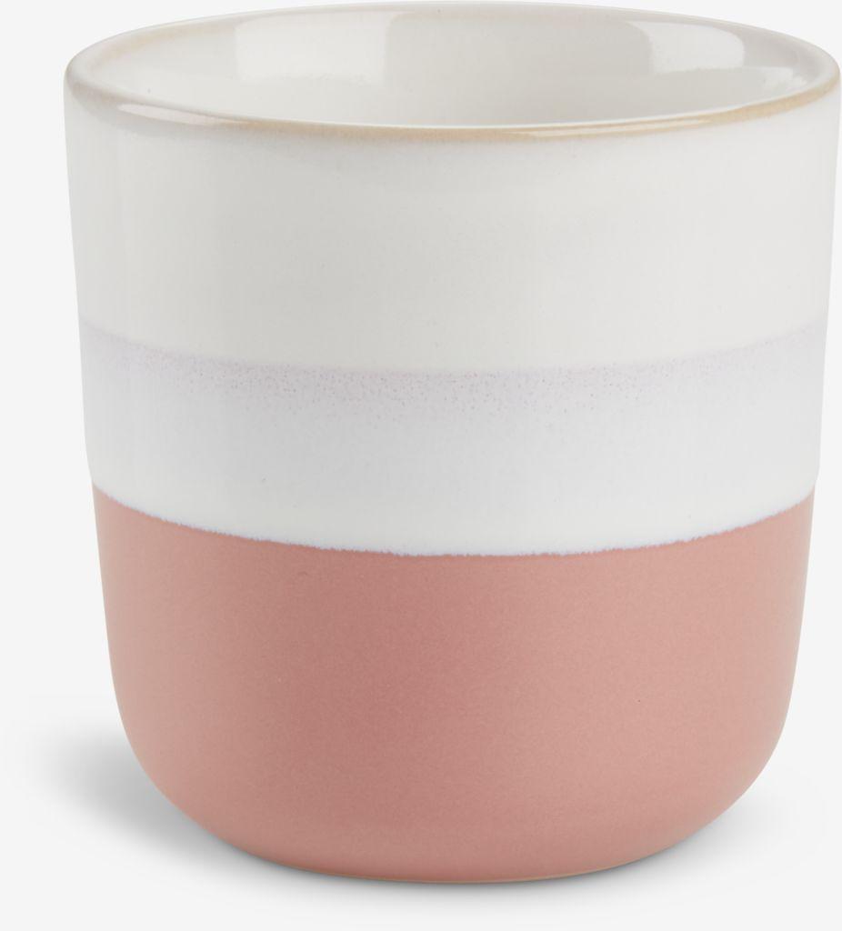 Caneca FREDERIK 20cl rosa/amarelo 2 unidades