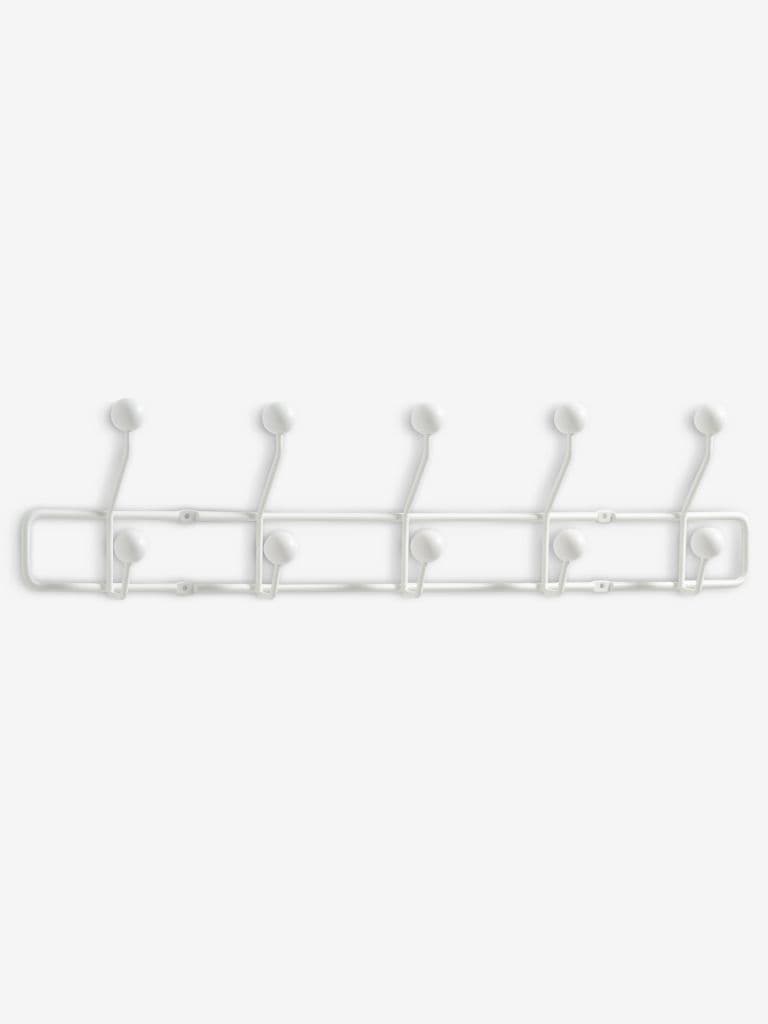 Cabide GREVINGE 5+5 ganchos branco