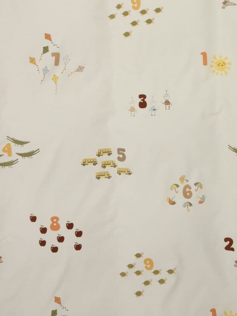 Conjunto capa edredão ASTER 155x220 branco