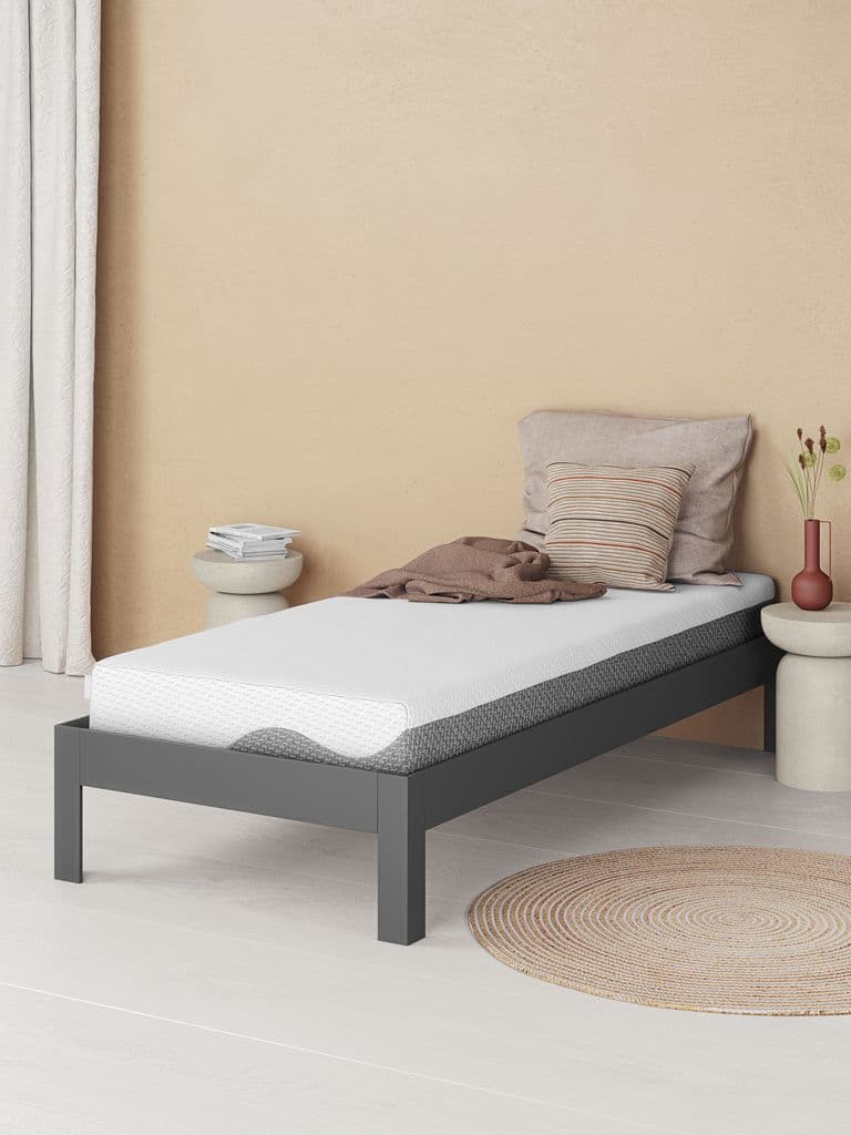 Colchão espuma 90x200cm WELLPUR GLOMMA GF30 cinzento