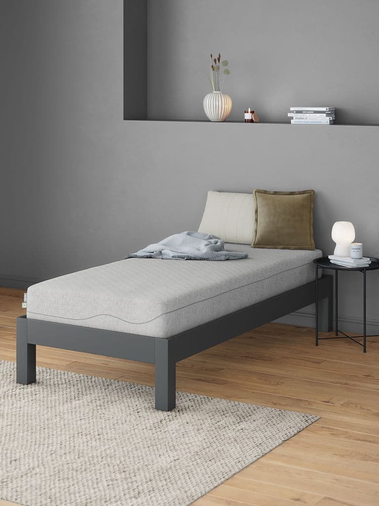 Colchão espuma 90x200cm WELLPUR KVITA GF85 cinzento