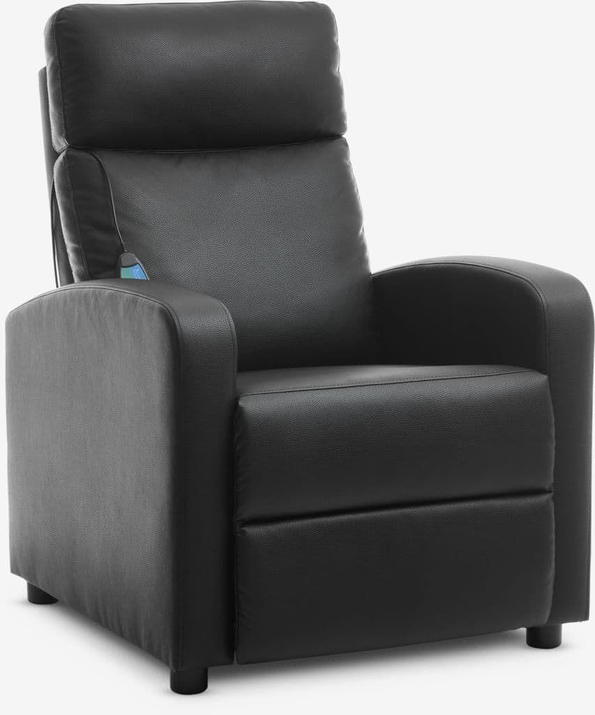 Cadeira de massagem HADRUP preto