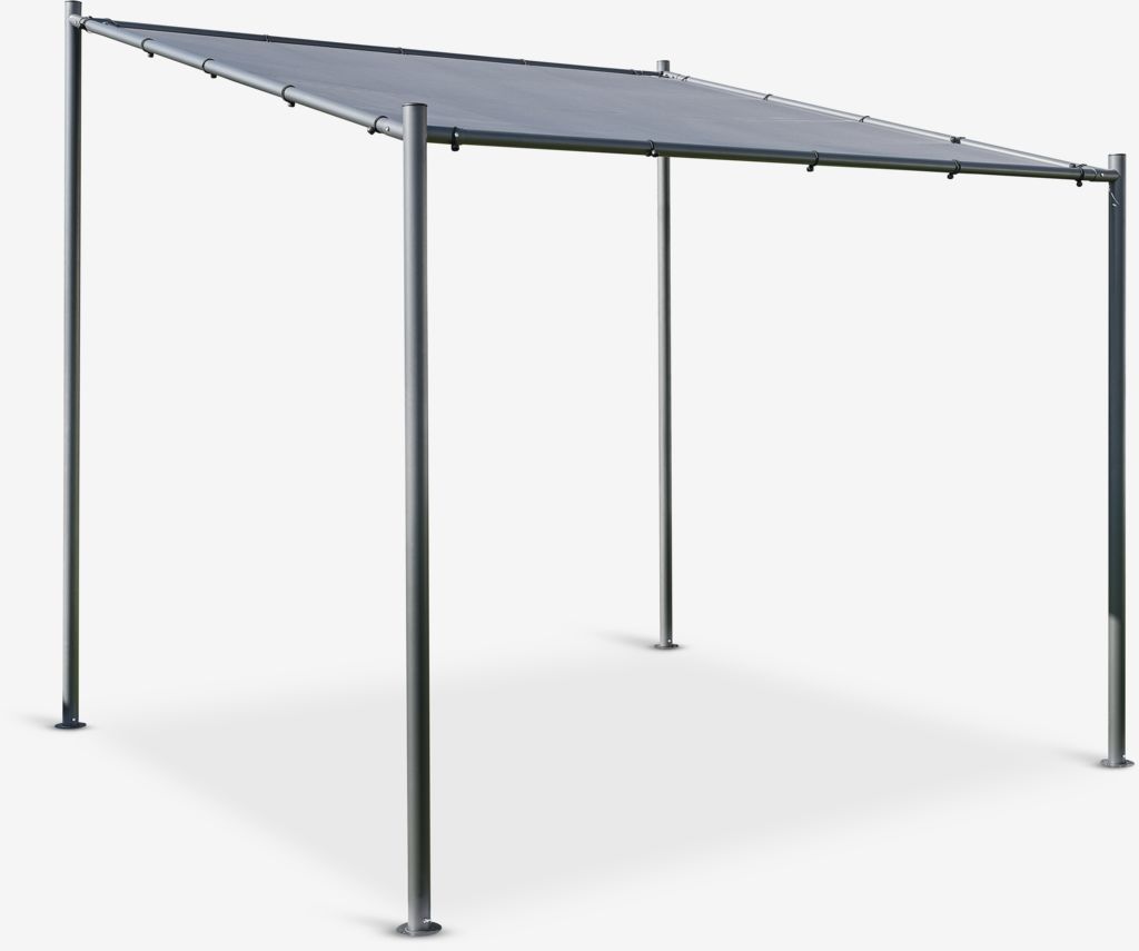 Pavilhão ODDERMOSE L2,5xC2,5xA2.5m cinzento