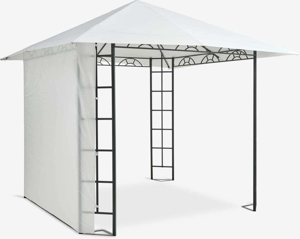 Painel lateral pavilhão FAABORG L2.3xA2m branco