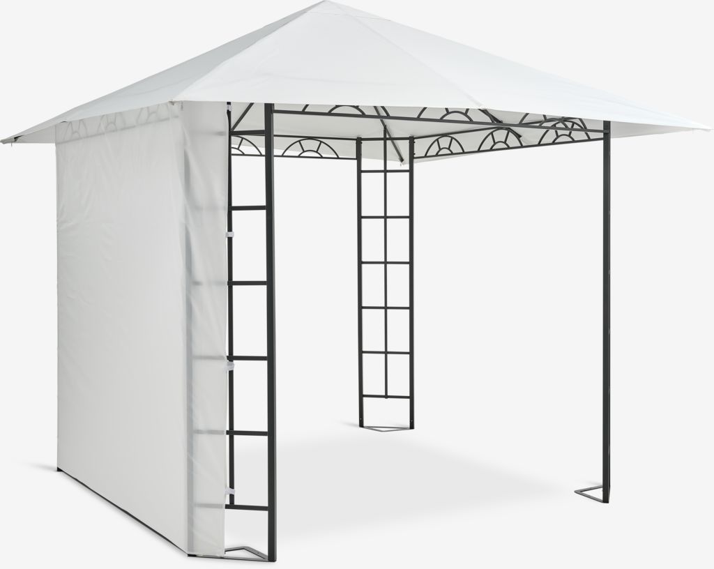 Painel lateral pavilhão FAABORG L2.3xA2m branco