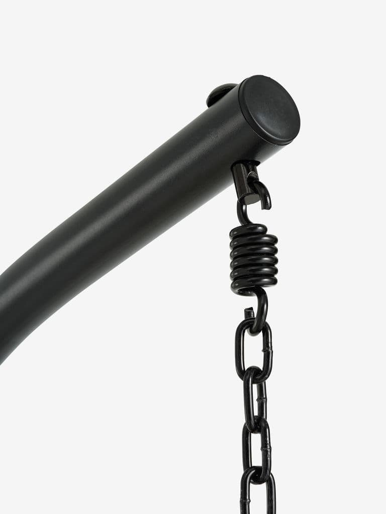 Cadeirão suspenso BORK L96xA192xP124 preto