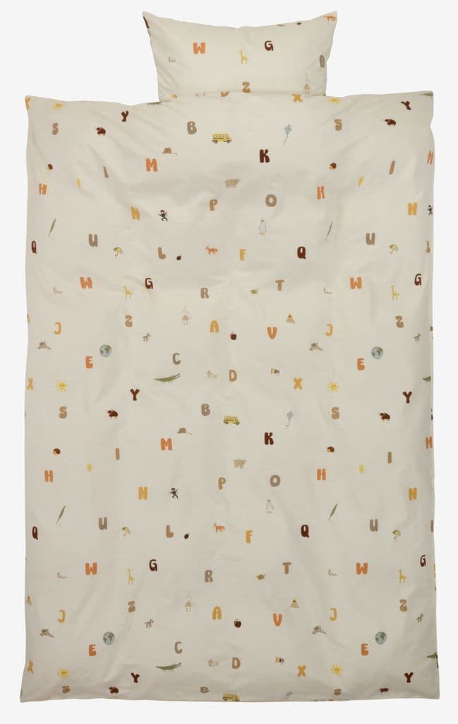 Conjunto capa edredão ASTER 155x220 branco