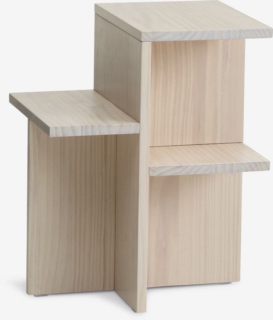 Pedestal SOLLERUP 33x40 com prateleiras pinho maciço