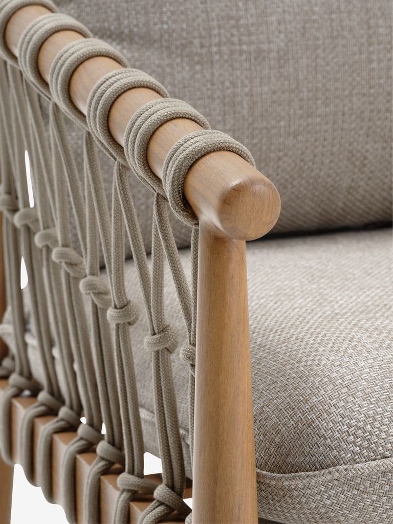 Lounge set DRUMMEHOLM 5 lugares natural