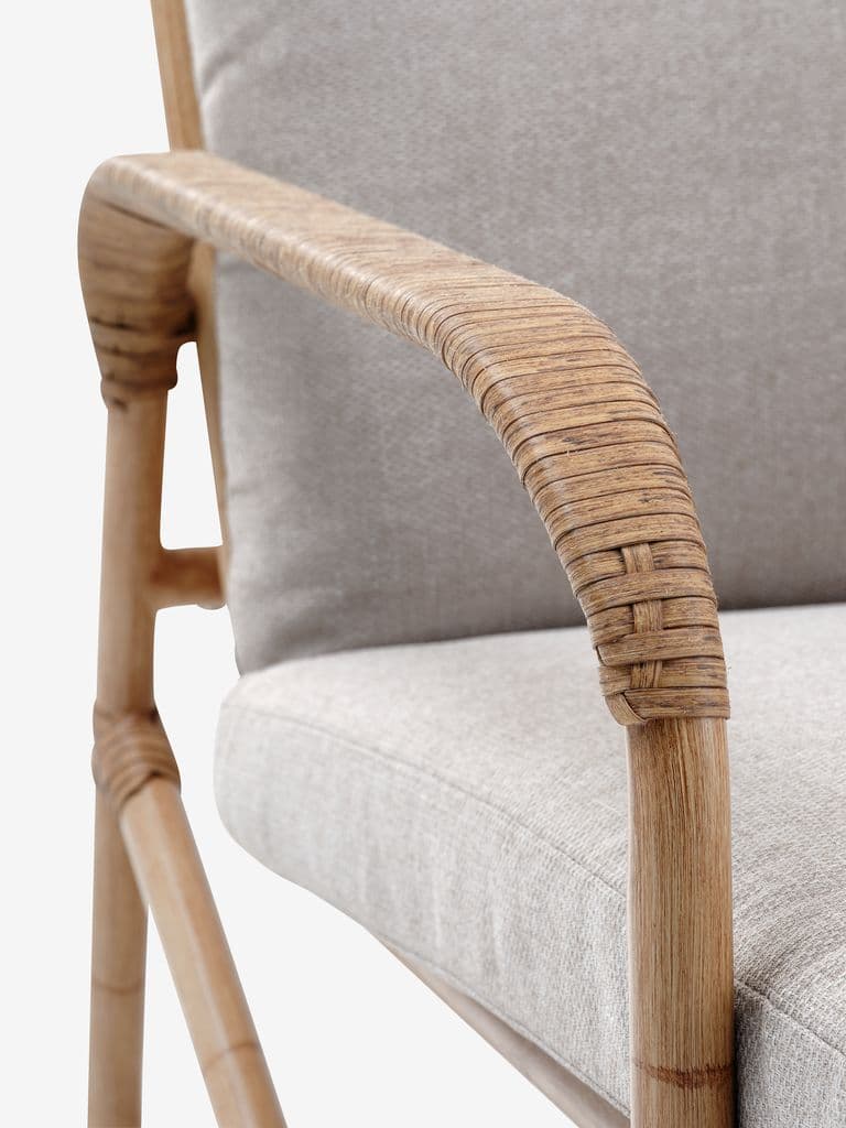 Lounge set FJAND 4 lugares natural bambu