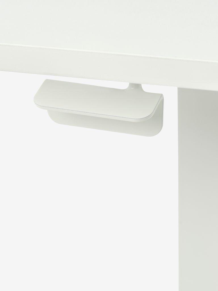 Mesa altura regulável a gás LUNDTOFT 40x70 branco