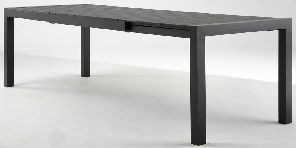 Mesa de jardim HESTEHAVE L95xC205/275 preto