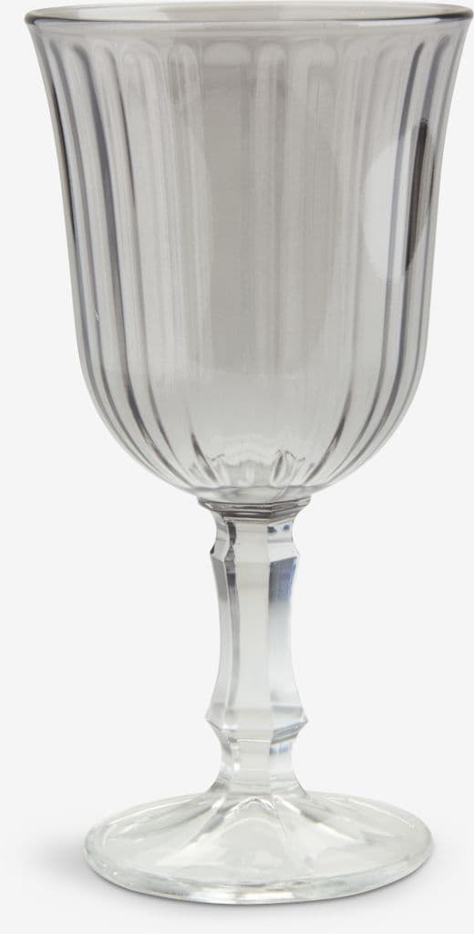 Cálice de vinho FRIDOLIN Ø8xA16cm 24cl cinzento
