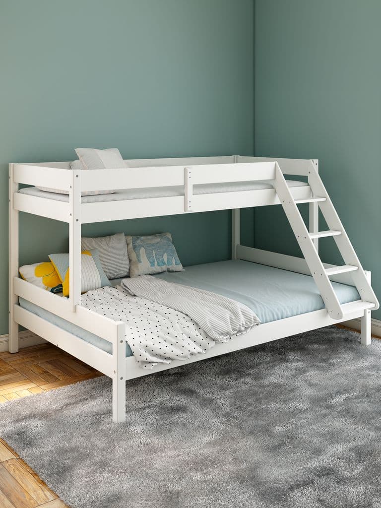 Beliche VESTERVIG 90/140x200 com escada branco