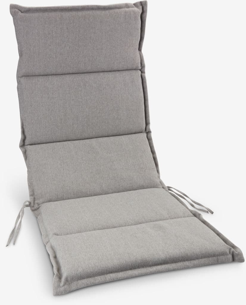 Coxim de jardim para cadeira reclinável BREDFJED cinzento