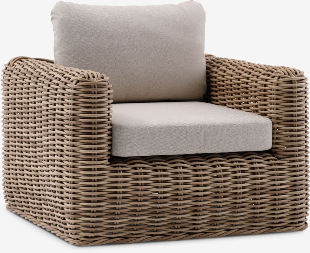 Cadeira lounge EJER secagem rápida natural