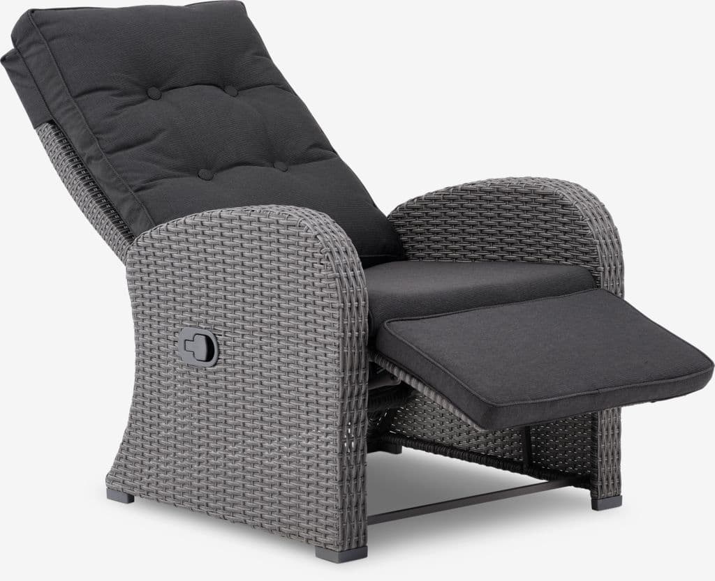 Cadeira lounge STORD cinzento