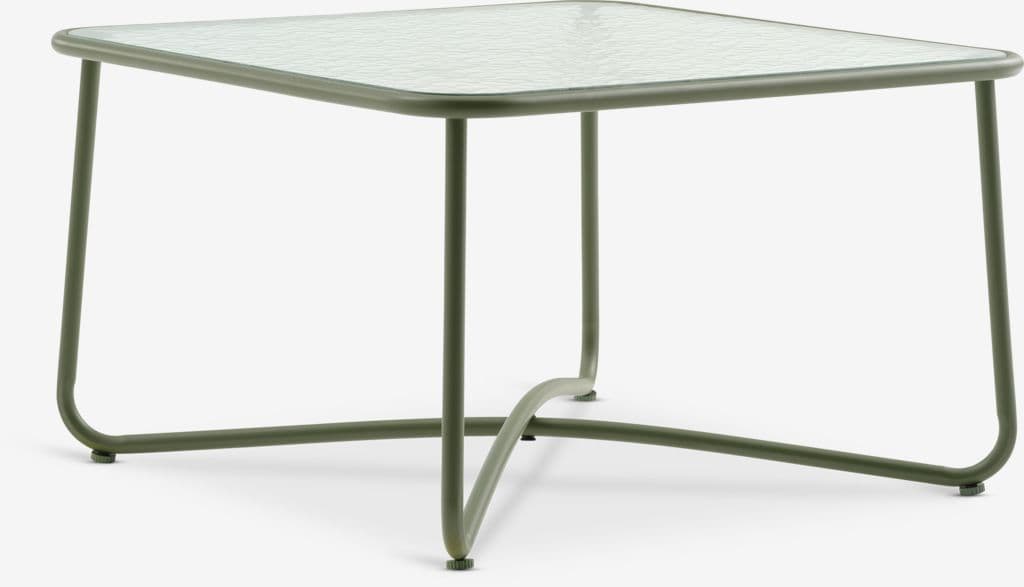 Mesa de apoio ORTEN L60xC60xA35 verde azeitona
