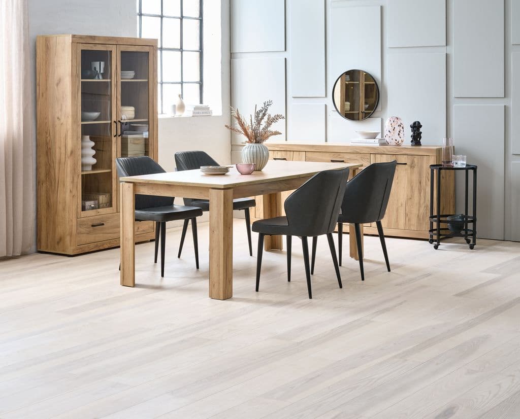 Vitrine LINTRUP 2 portas cor carvalho