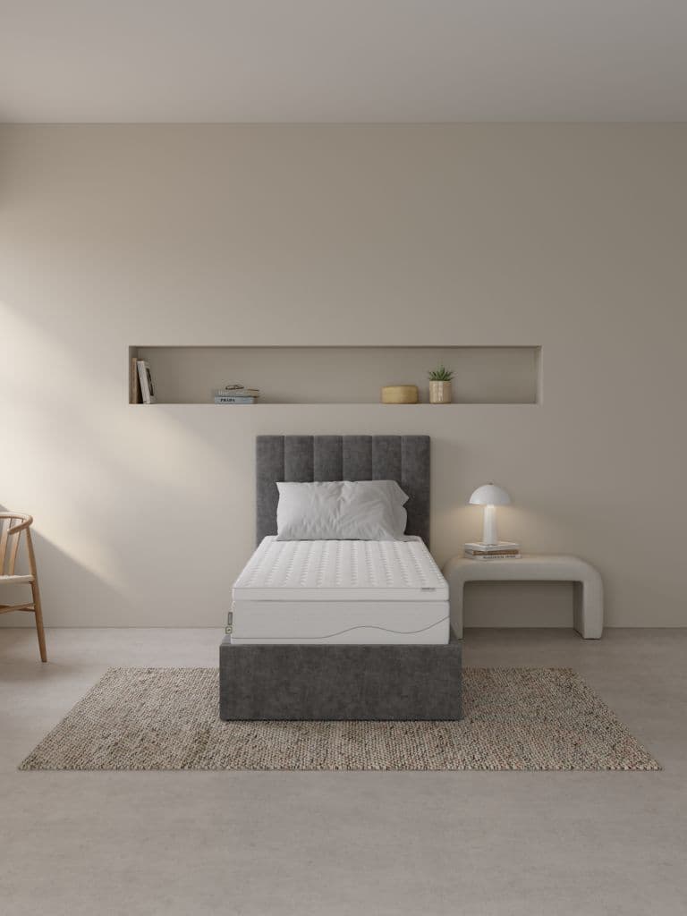 Topper 90x200cm KVISTEN branco DREAMZONE