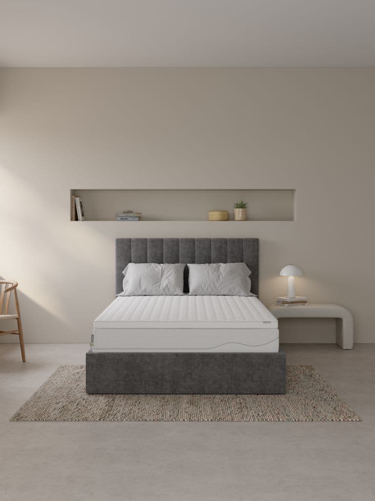 Topper 135x190cm KVISTEN branco DREAMZONE