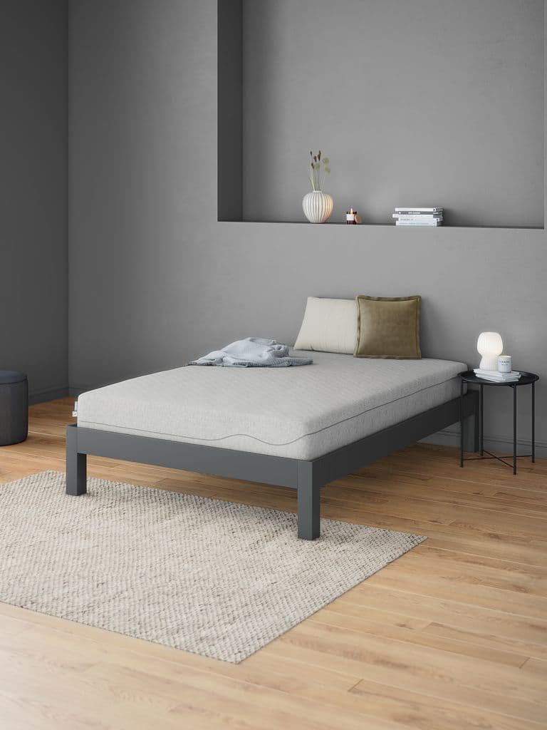 Colchão espuma 140x190cm WELLPUR KVITA GF85 cinzento
