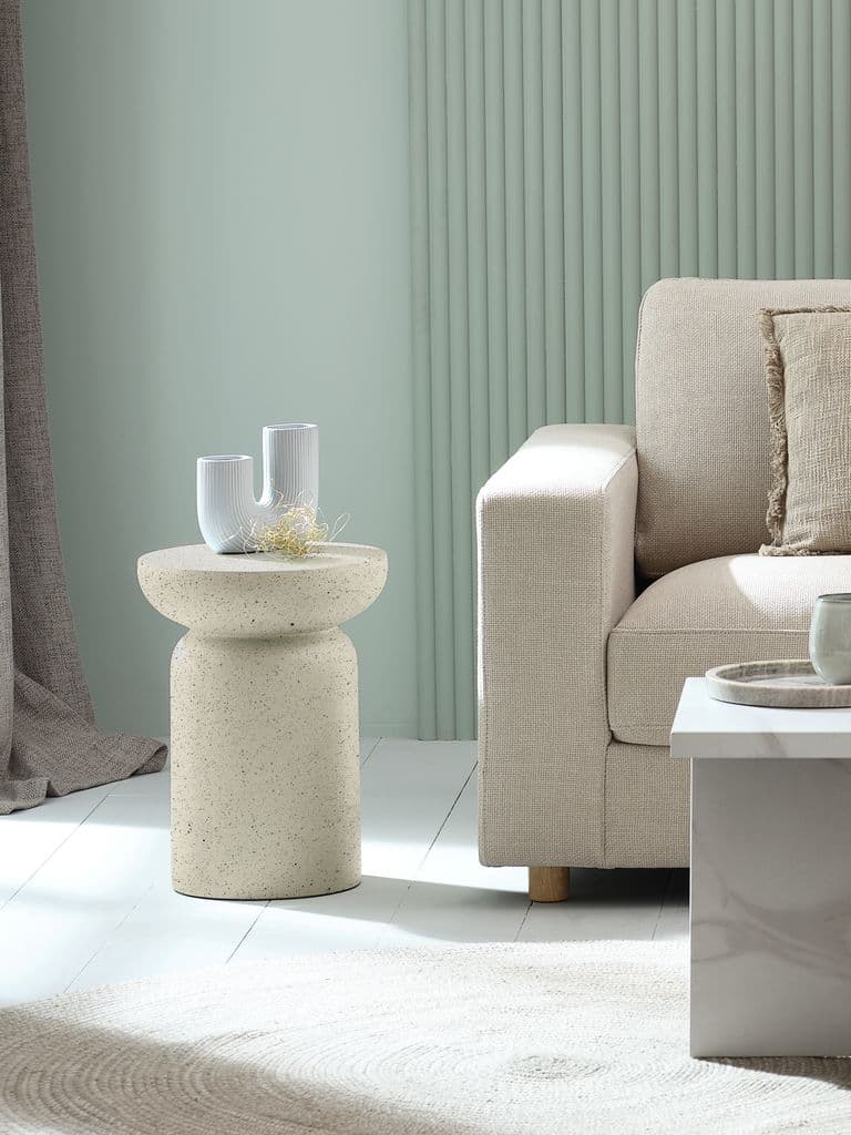 Pedestal LYDUM Ø34 fibrocimento cinzento/bege