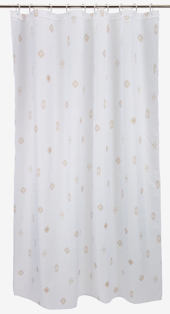 Cortina duche SKOGHALL 180x200 branco