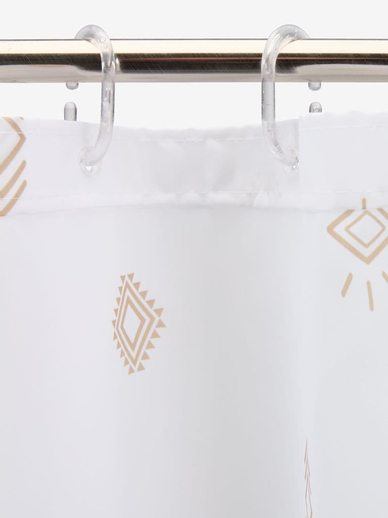 Cortina duche SKOGHALL 180x200 branco