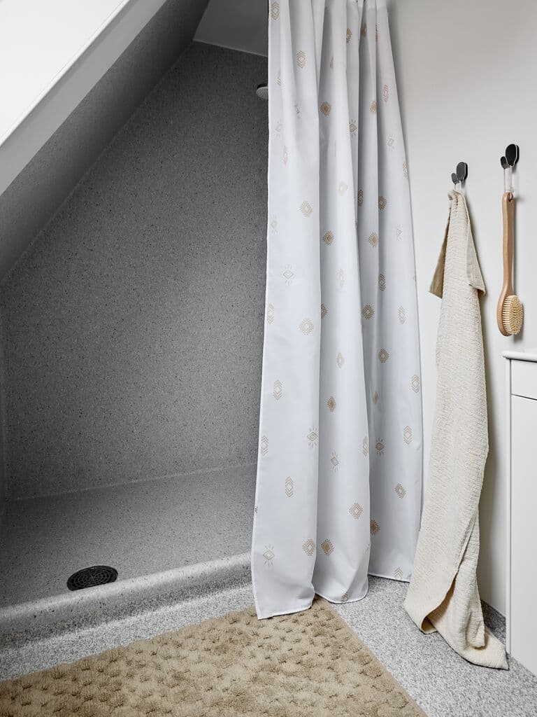 Cortina duche SKOGHALL 180x200 branco