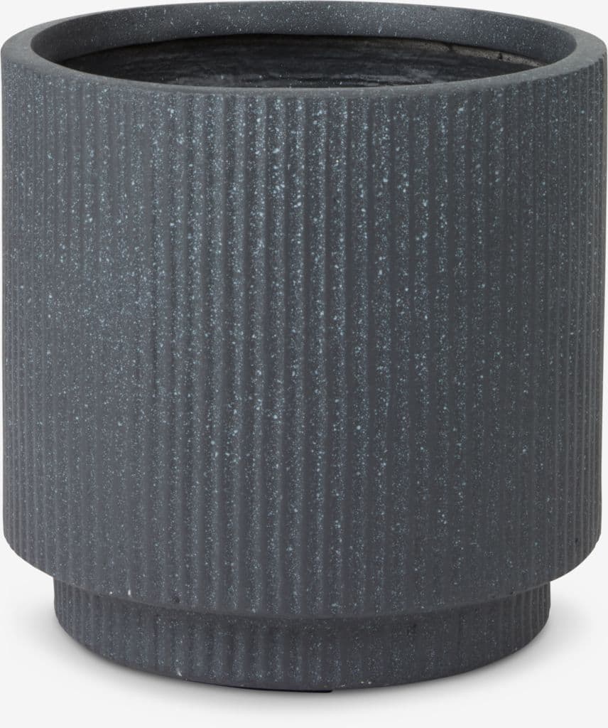 Vaso de jardim UGGLA Ø30xA30 cinzento antracite