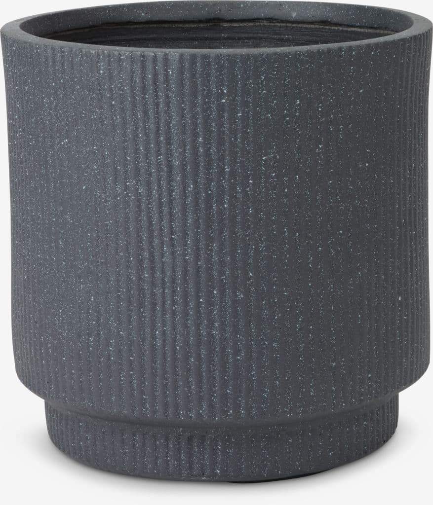 Vaso de jardim UGGLA Ø36xA36 cinzento antracite