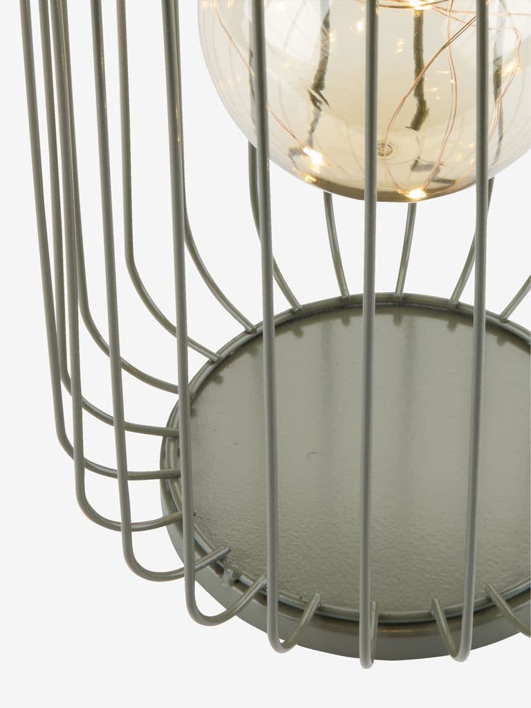 Candeeiro decorativo GLENTE Ø18xA27cm sortido