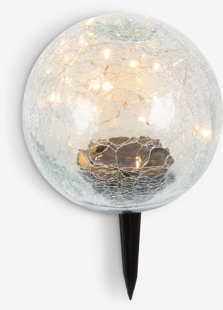Candeeiro solar HAVSVALE Ø15xA25cm transparente