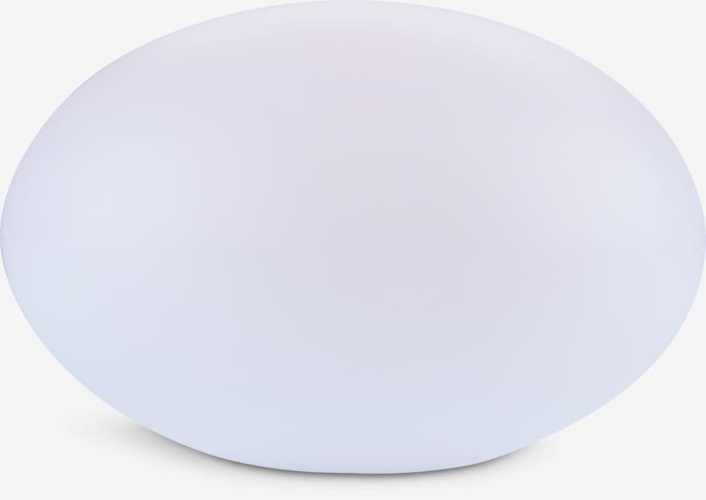 Candeeiro solar HAVESANGER Ø25xA17cm branco