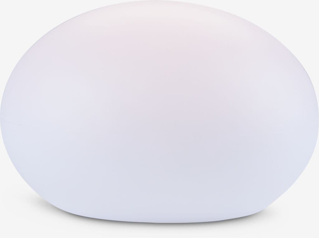 Candeeiro solar HAVESANGER Ø15xA10cm branco
