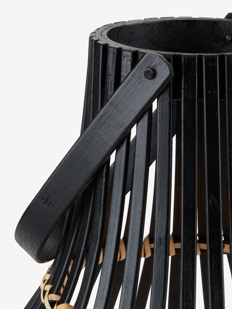 Lanterna SIVHAUK Ø31xA35cm preto