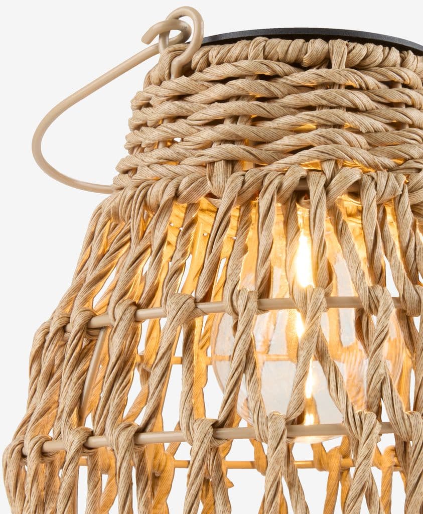 Candeeiro decorativo BREMSE Ø18xA22cm natural