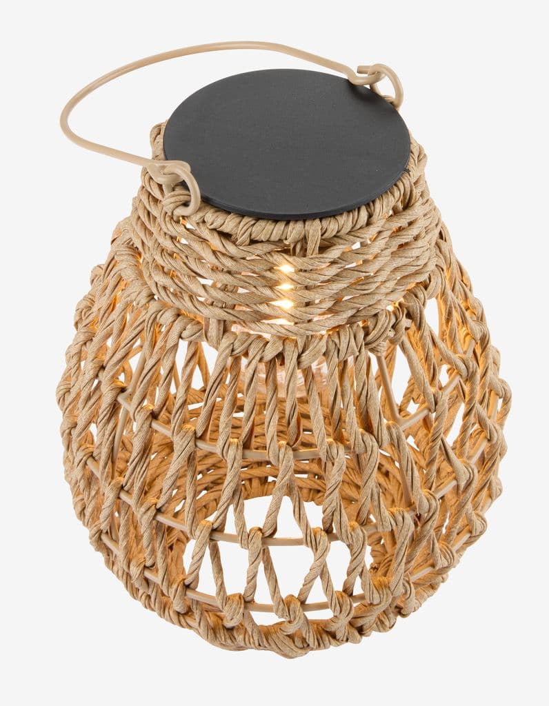 Candeeiro decorativo BREMSE Ø18xA22cm natural