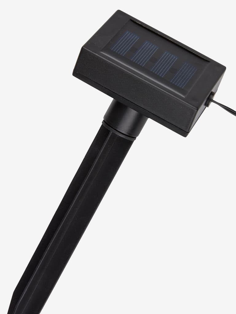 Grinalda luz solar BERGIRISK C1000cm c/100 LED transparente