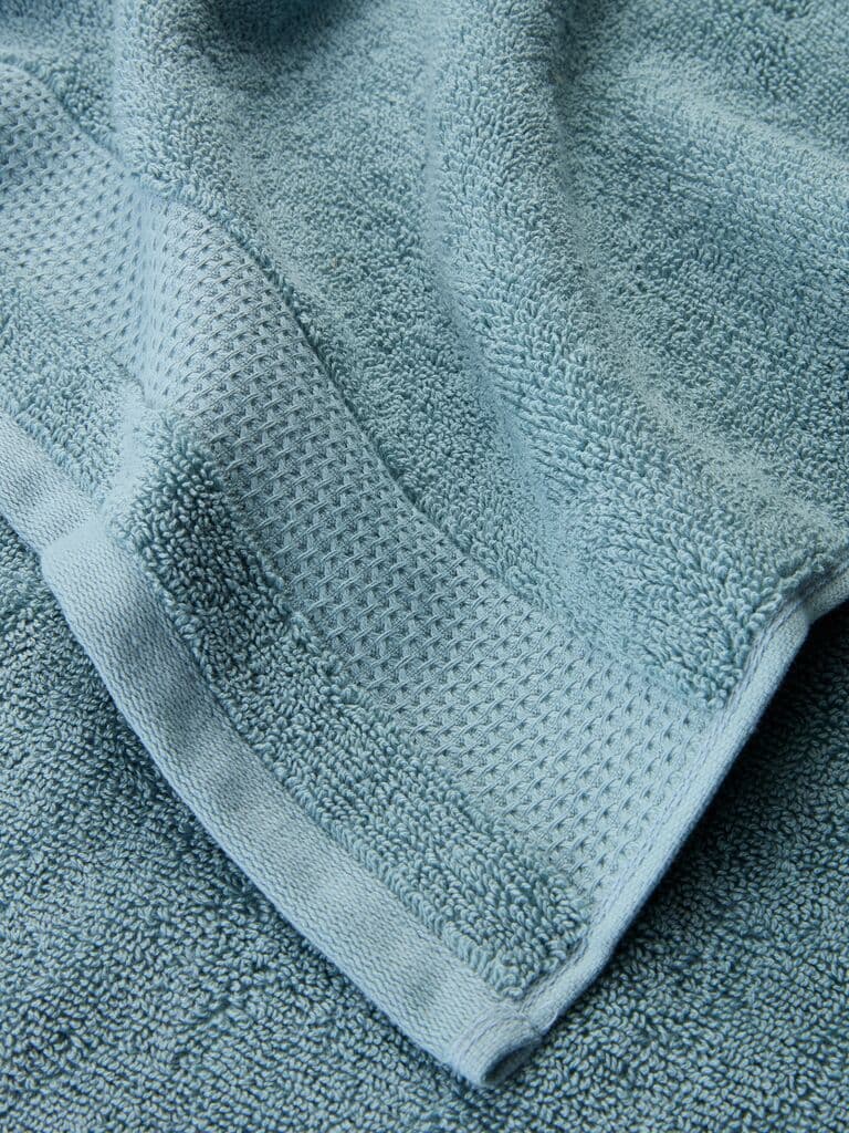 Lençol de banho NORA 100x150 azul acinzentado