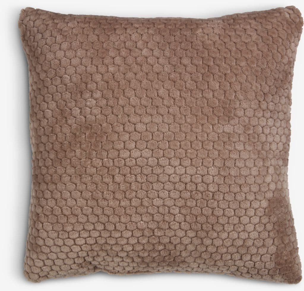 Almofada decorativa ROSENVIAL 45x45 cor areia escuro