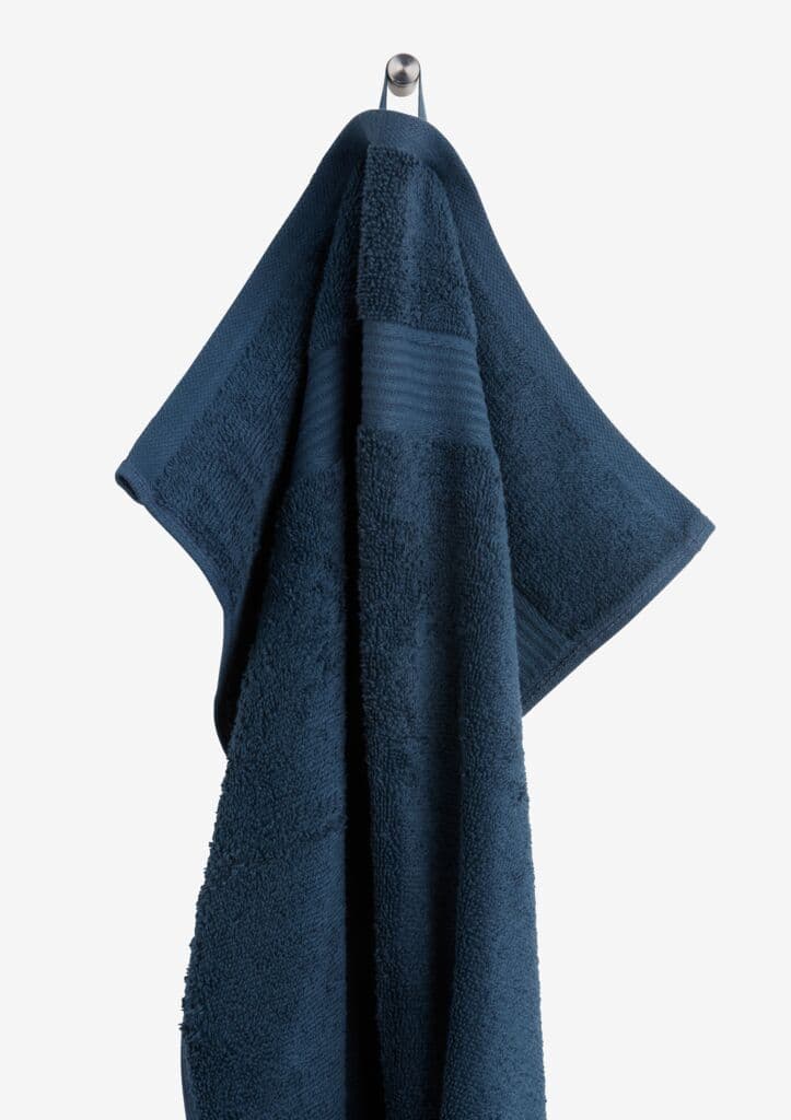 Toalha de mãos KARLSTAD 50x100 azul-marinho