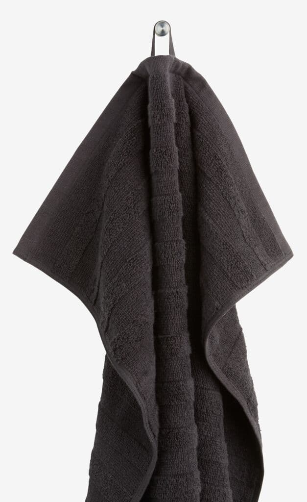 Toalha de mãos TORSBY 50x90 preto