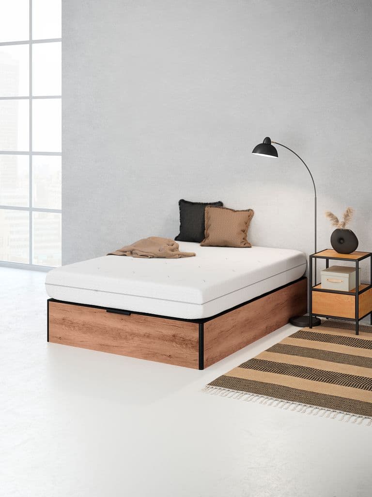 Base sommier 140x190cm URUNDA GA55 preto