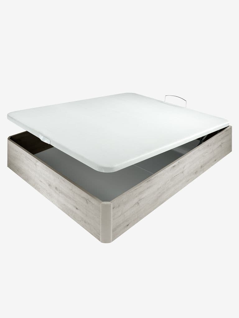Base sommier 90x190cm SKJELA GA45 cinzento claro